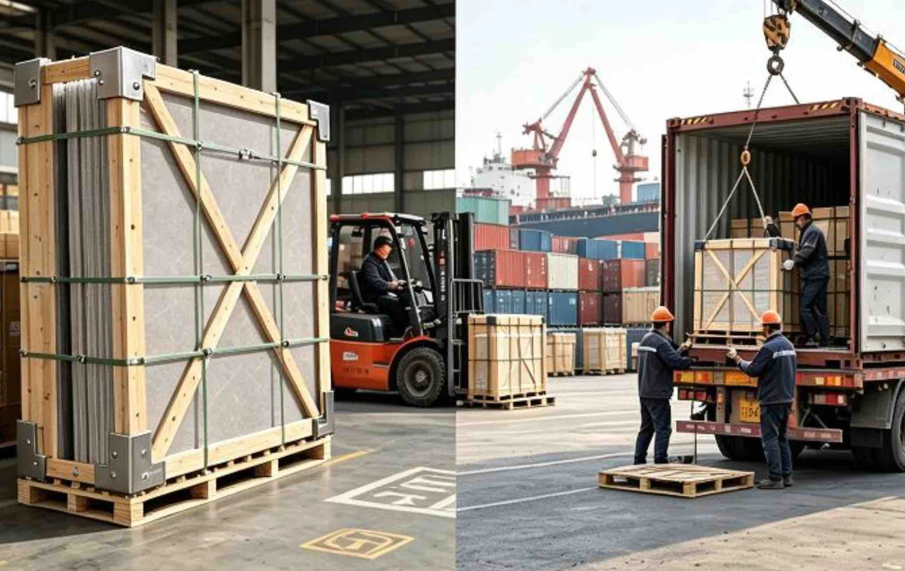 Import & export illustration