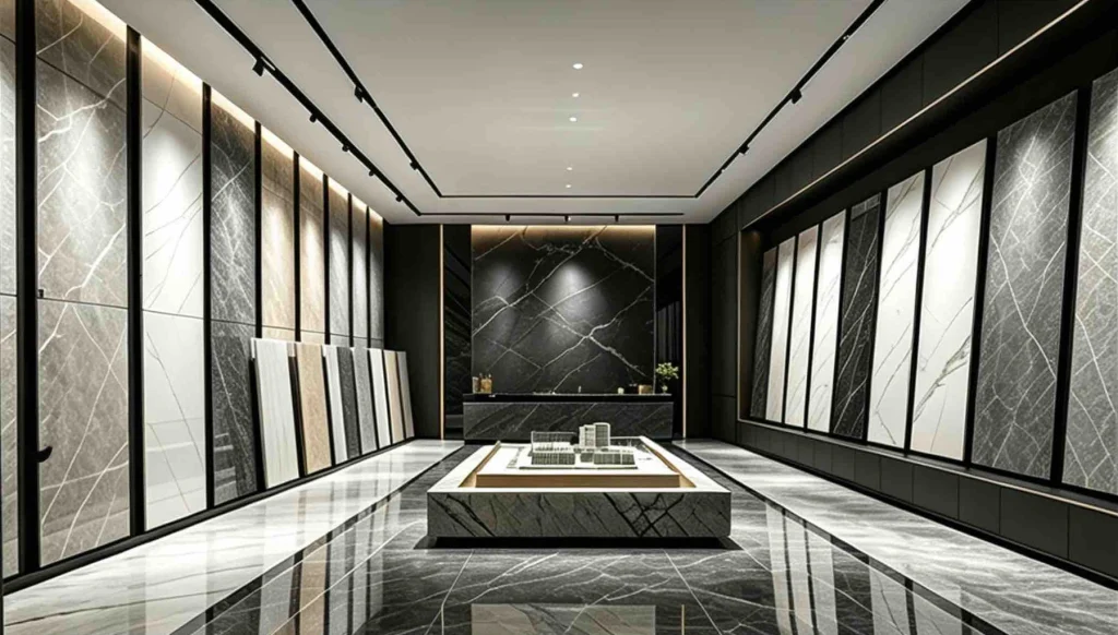 Sintered stone collection illustration